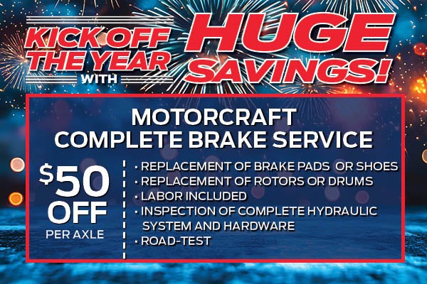 Motorcraft Complete Brake Service