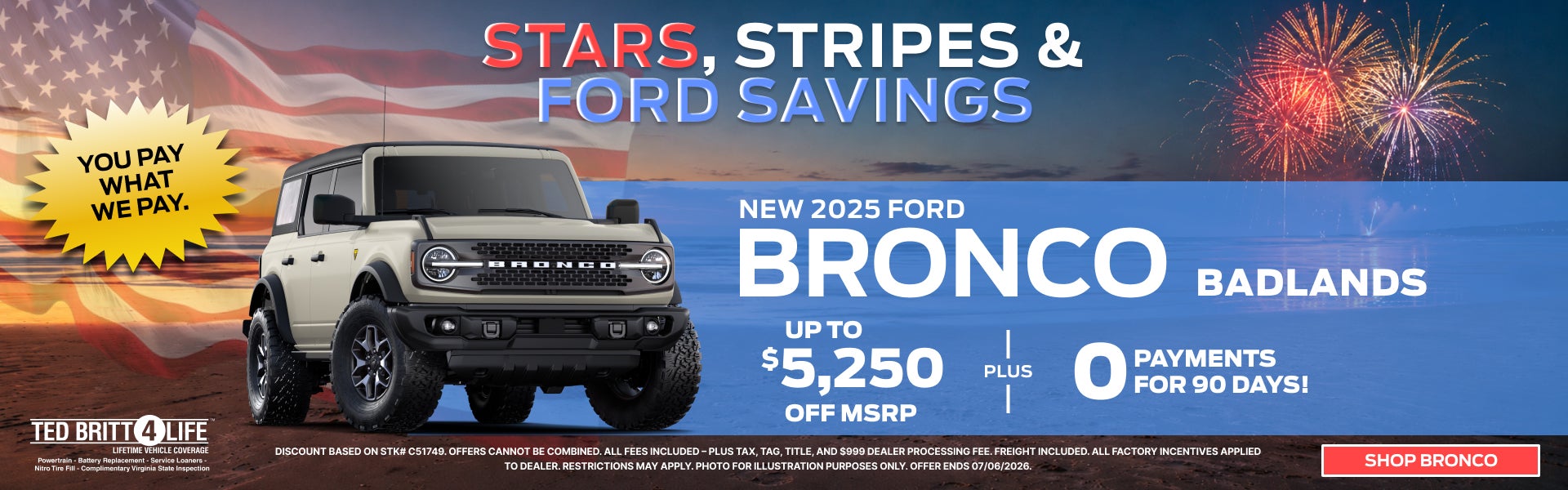 NEW 2025 FORD BRONCO