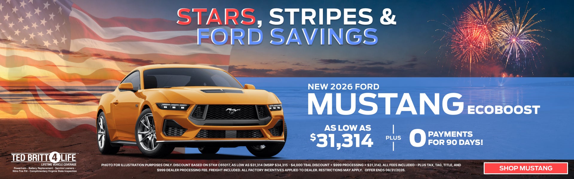NEW 2026 FORD MUSTANG