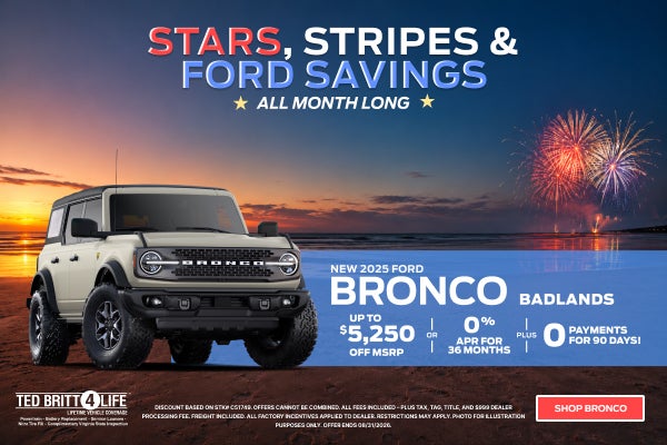 NEW 2025 FORD BRONCO