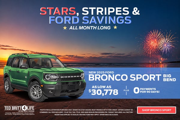 NEW 2025 FORD BRONCO SPORT