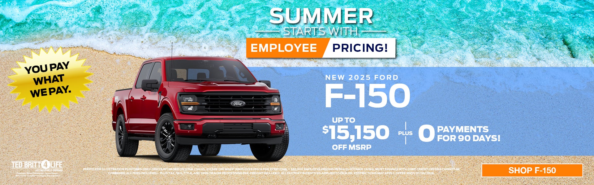 NEW 2025 FORD F-150