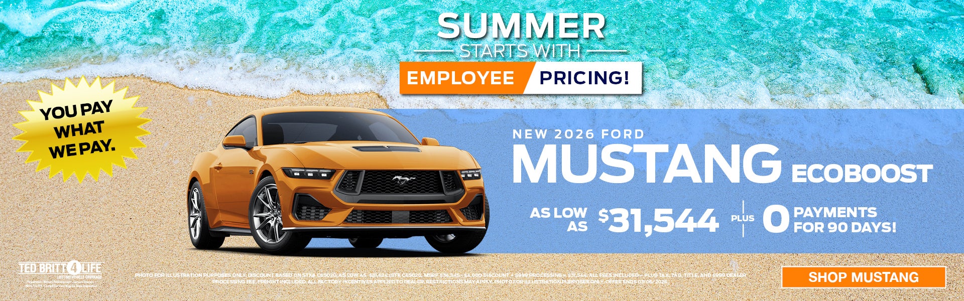 NEW 2026 FORD MUSTANG