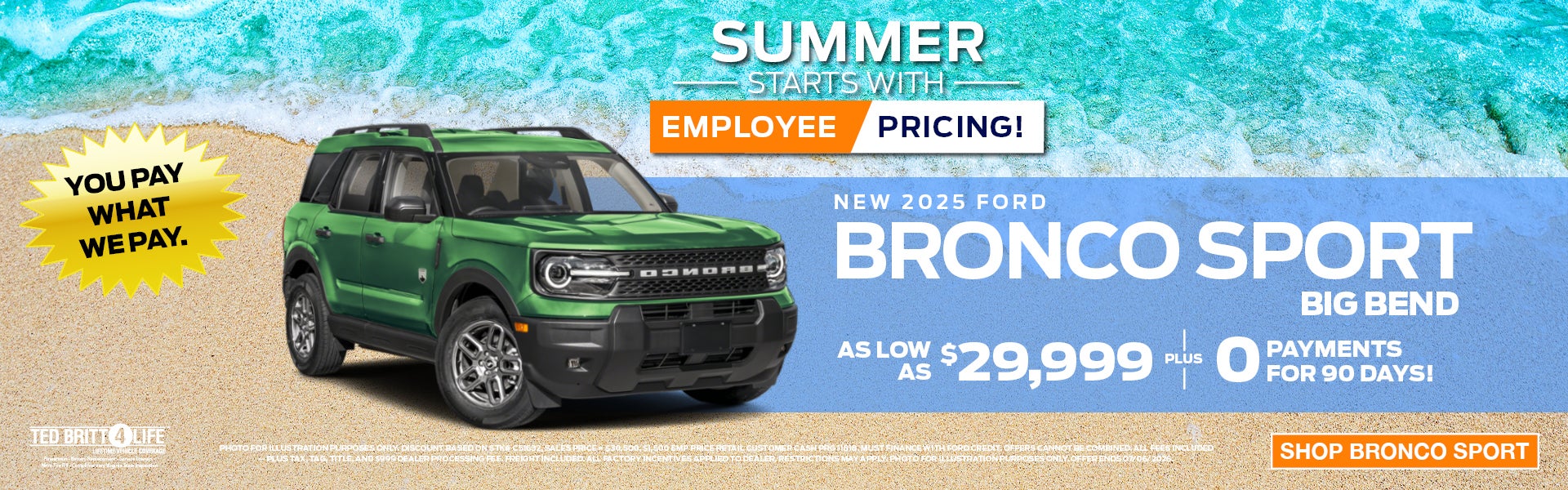 NEW 2025 FORD BRONCO SPORT
