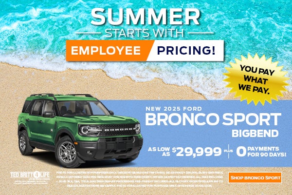 NEW 2025 FORD BRONCO SPORT