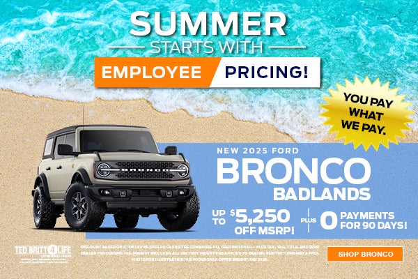 NEW 2025 FORD BRONCO