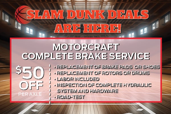 Motorcraft Complete Brake Service