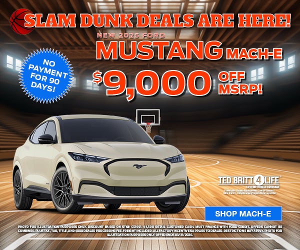 NEW 2025 FORD MACH-E