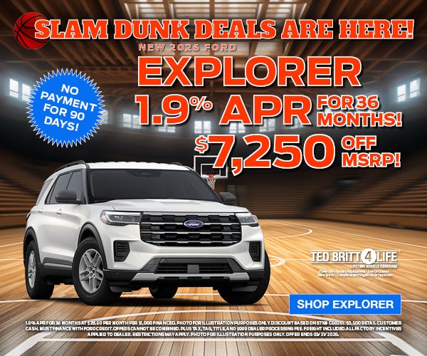 NEW 2026 FORD EXPLORER ST