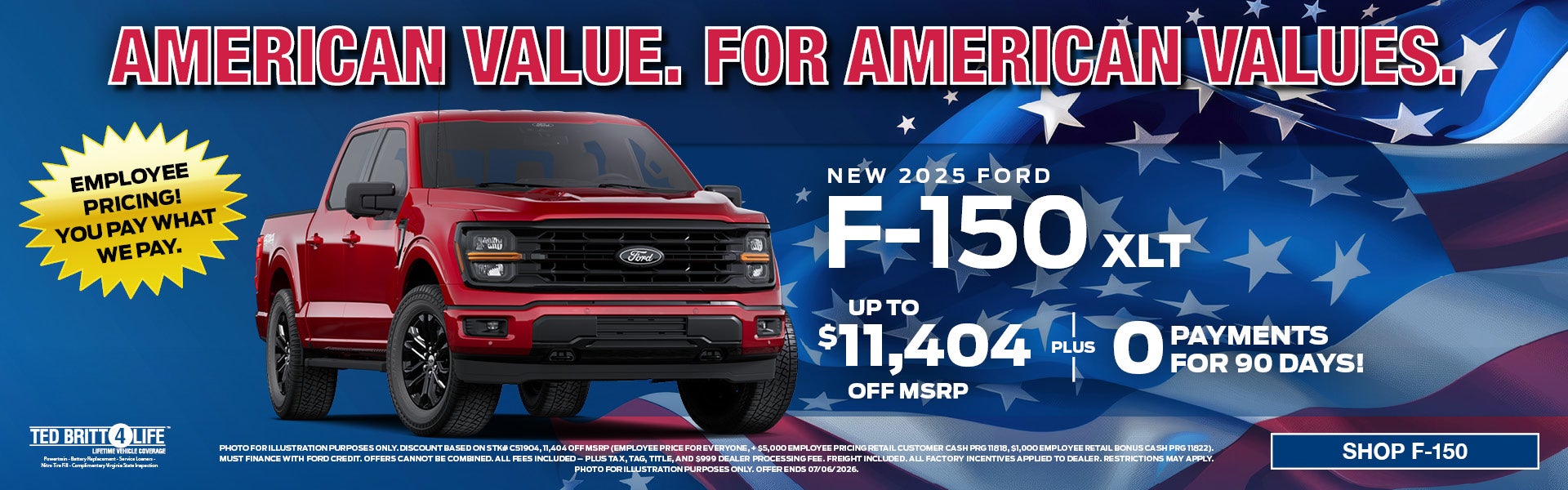 NEW 2025 FORD F-150