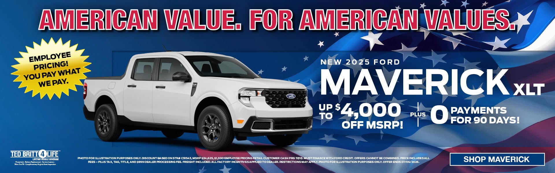 NEW 2025 FORD MAVERICK