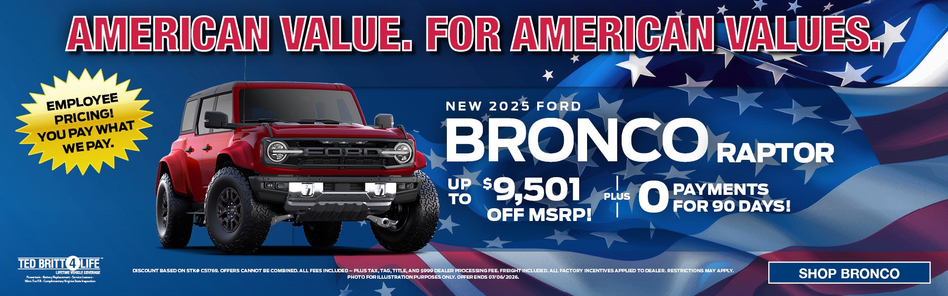 NEW 2025 FORD BRONCO