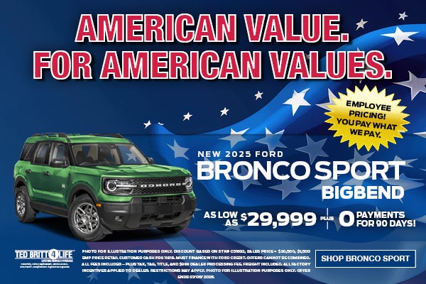 NEW 2025 FORD BRONCO SPORT
