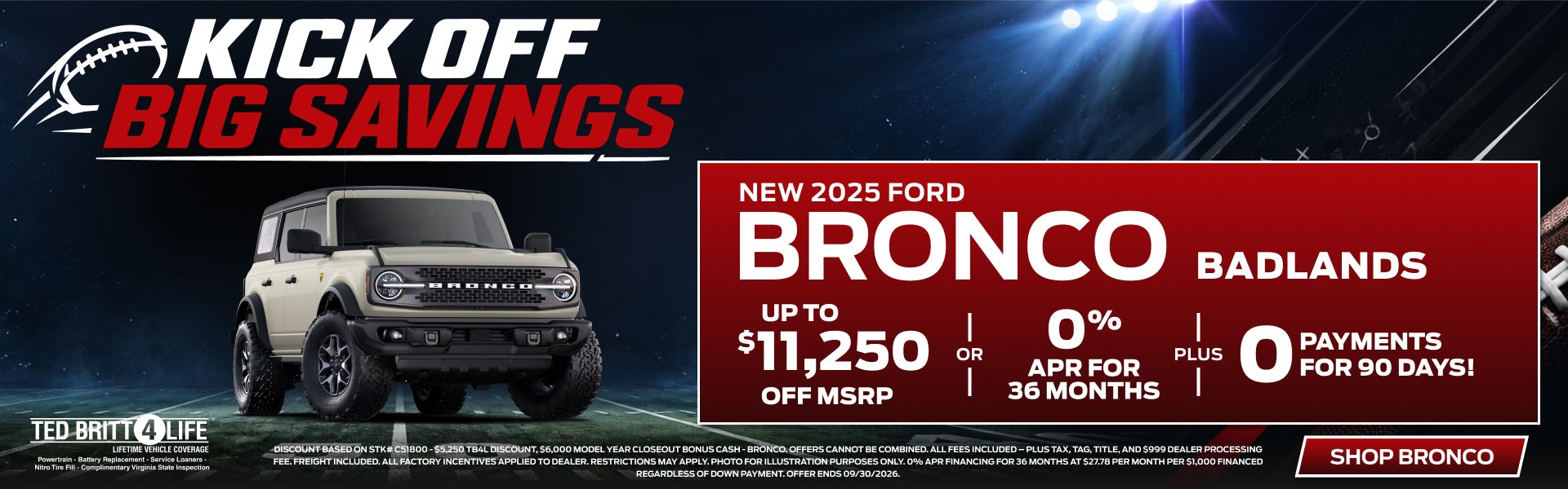 NEW 2025 FORD BRONCO