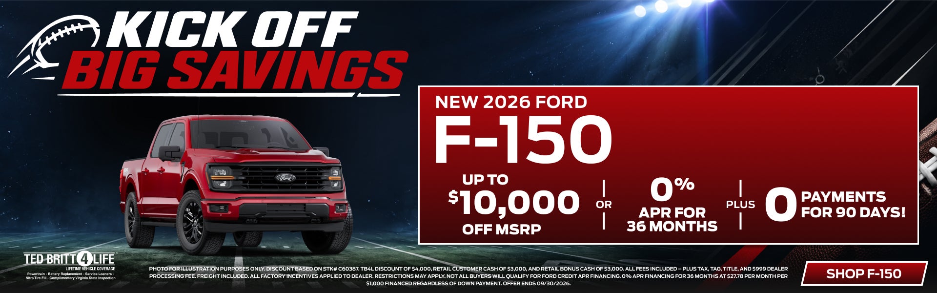 NEW 2026 FORD F-150