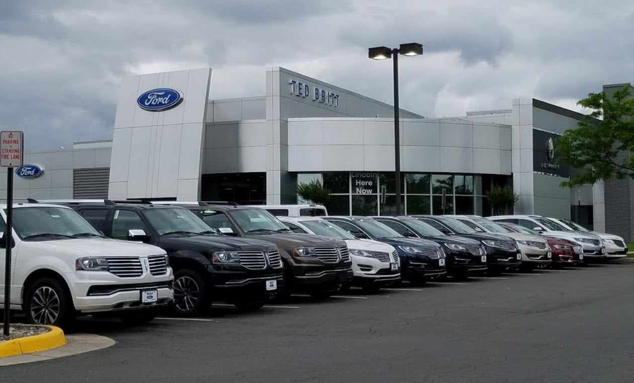 Ted Britt Chantilly Ford dealership serving Northern Virginia for over 20 years